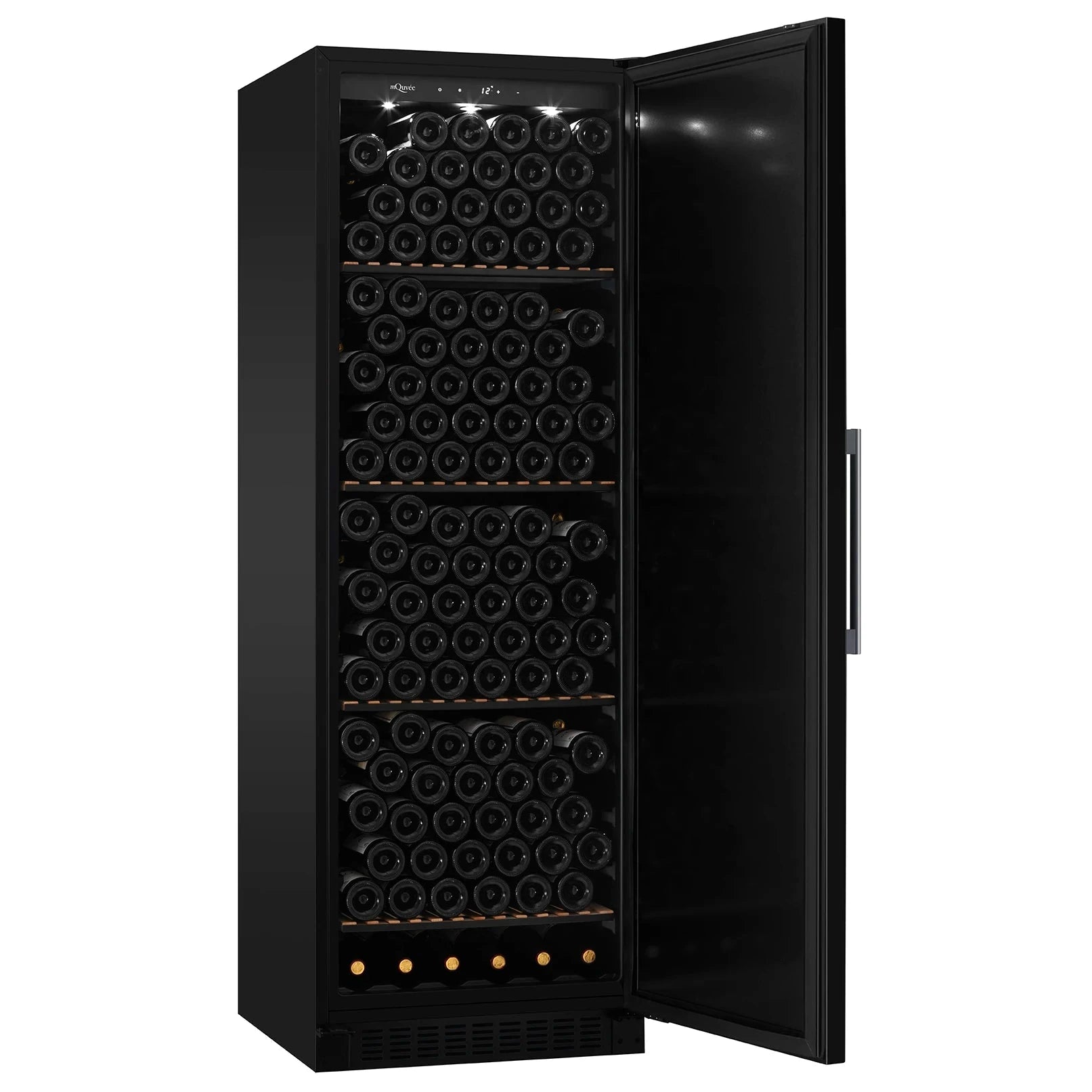 Cave de vinho para 226 garrafas mQuvée WineStore 226 Solid Black