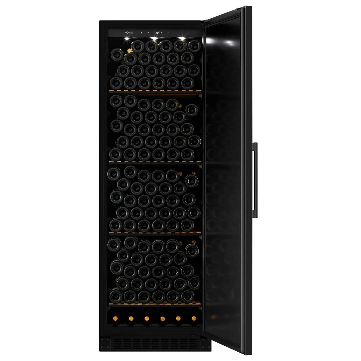 Cave de vinho para 226 garrafas mQuvée WineStore 226 Solid Black, vista 2