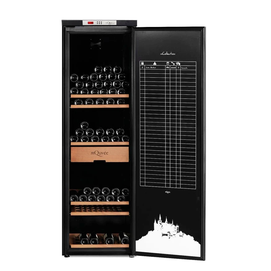 Cave de vinho para 237 garrafas mQuvée WineStore 800 Solid