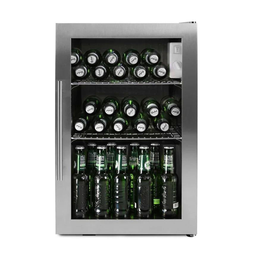 Esquema de instalação e dimensões de Frigorífico para bebidas Cavin Arctic Collection 63 L Stainless