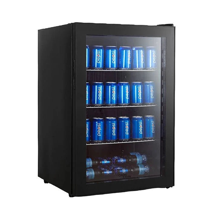Esquema de instalação e dimensões de Frigorífico para bebidas Cavin Northern Collection 115 Black