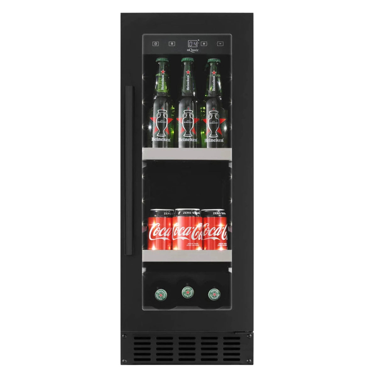 Frigorífico para cerveja mQuvée BeerServer 30 Anthracite Black