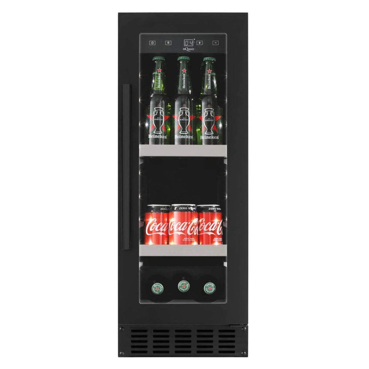 Frigorífico para cerveja mQuvée BeerServer 30 Anthracite Black