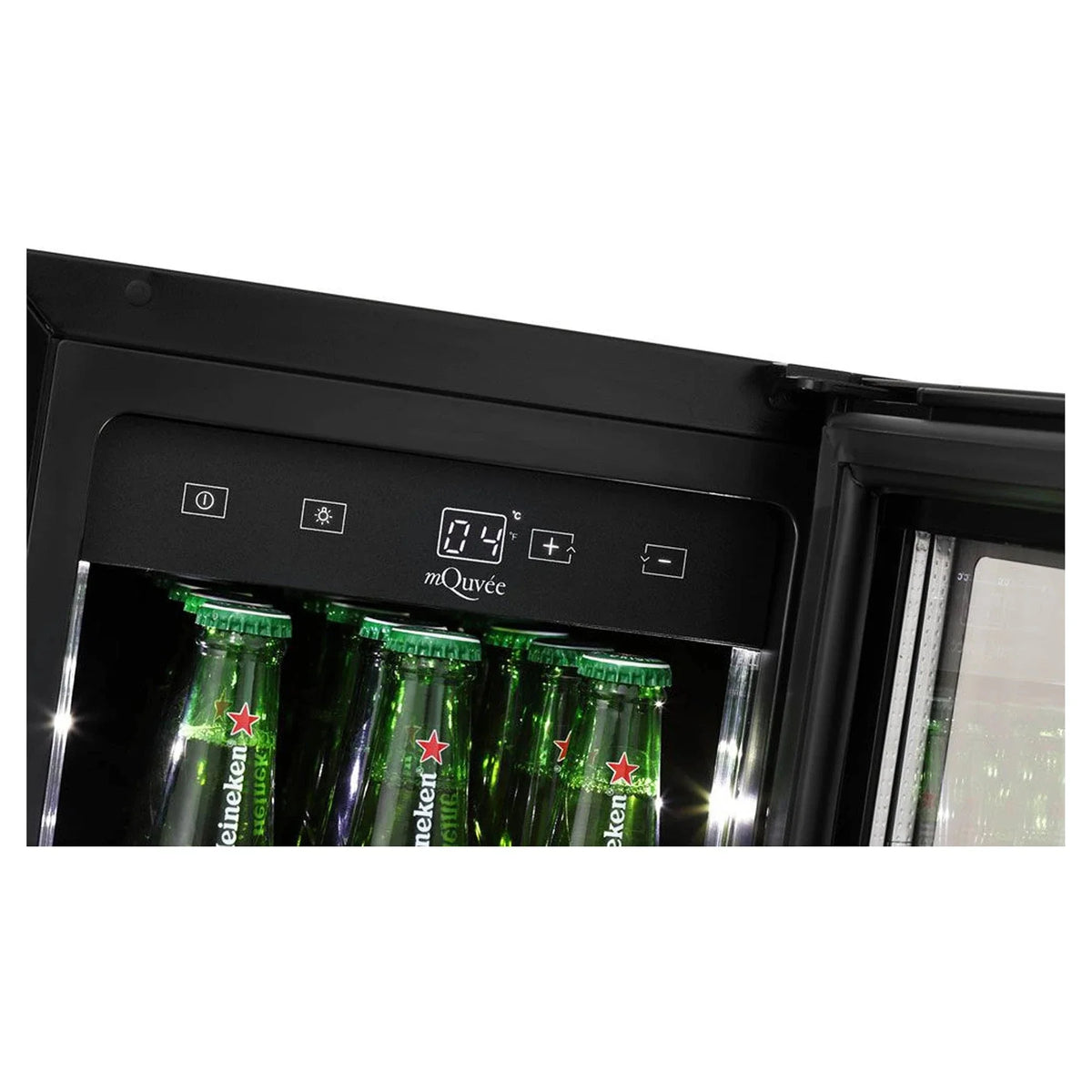 Frigorífico para cerveja mQuvée BeerServer 30 Anthracite Black, vista 6