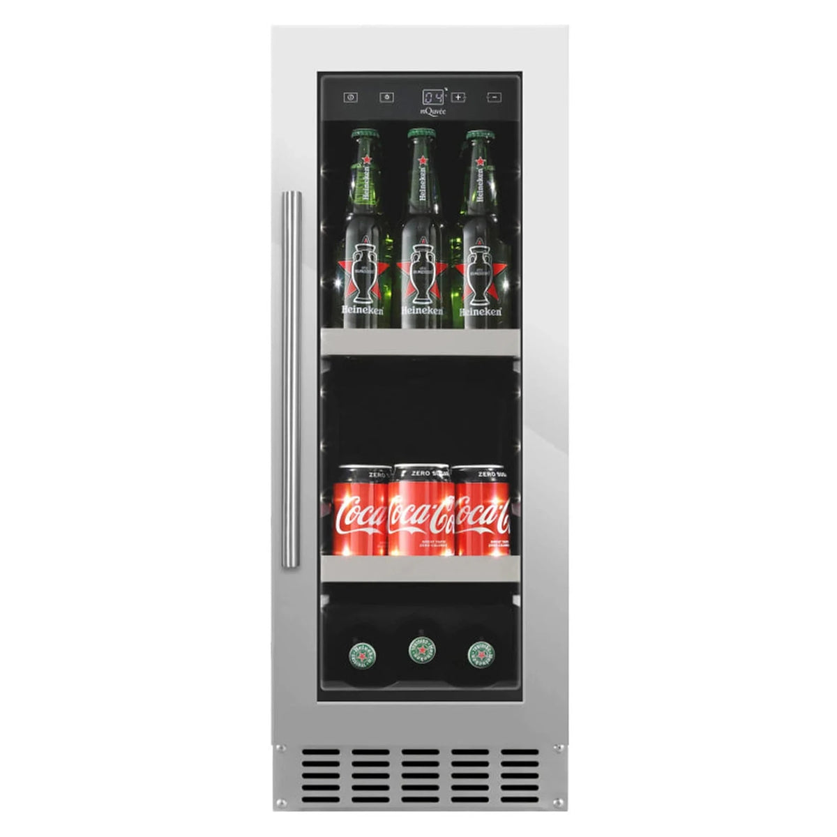 Frigorífico para cerveja mQuvée BeerServer 30 Stainless