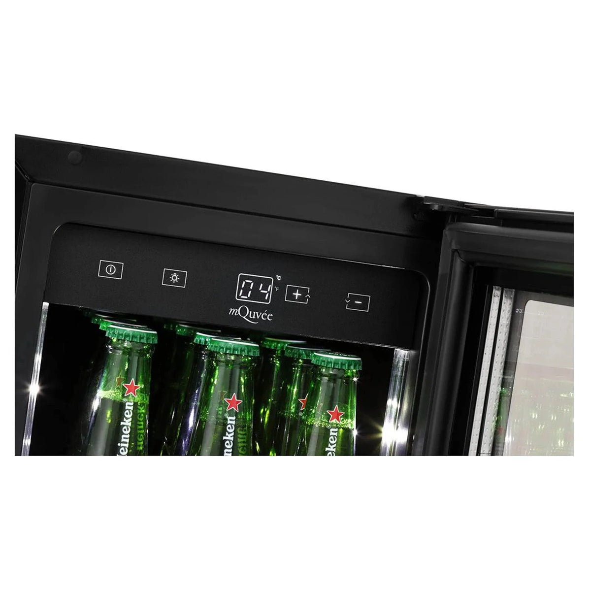 Frigorífico para cerveja mQuvée BeerServer 30 Stainless, vista 6