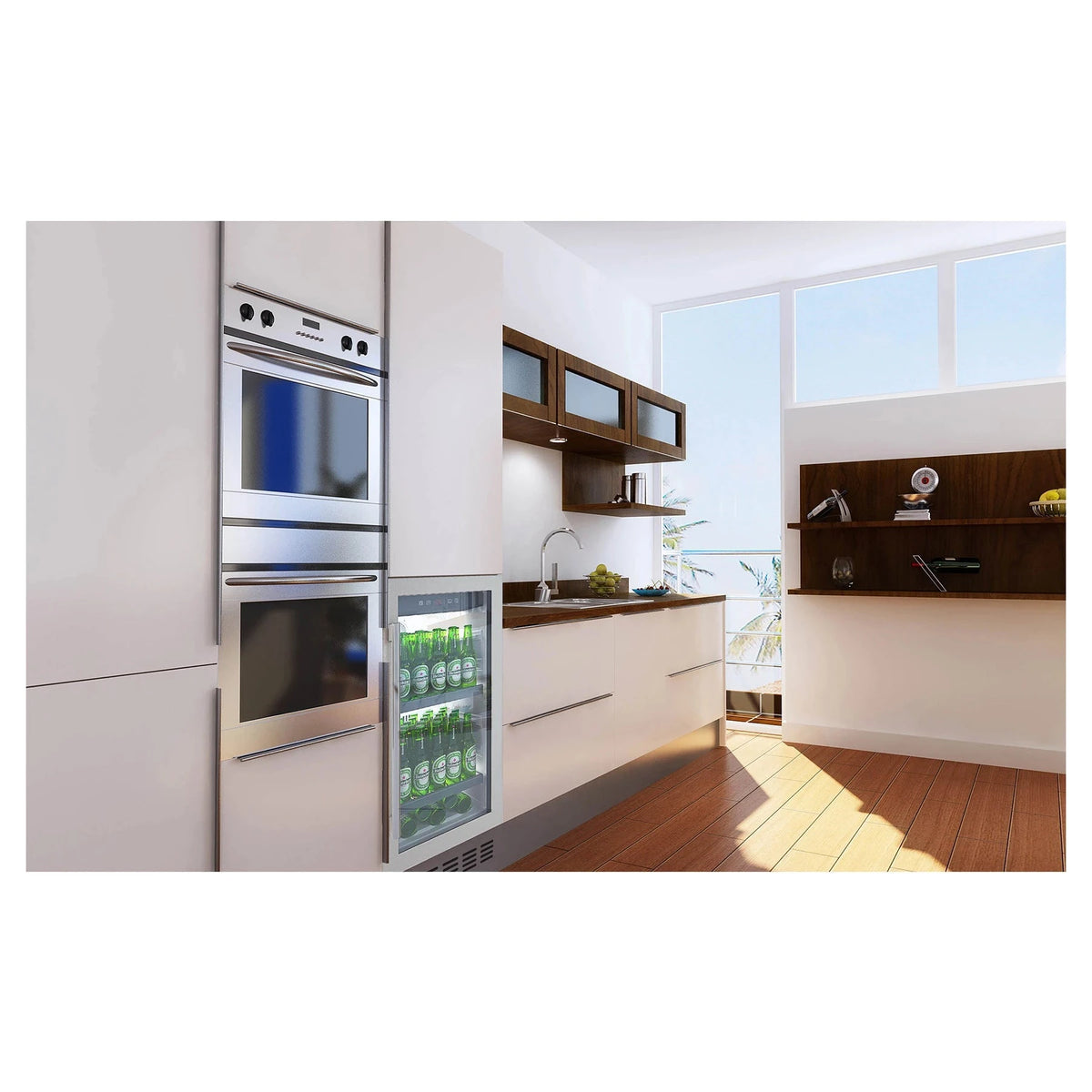 Frigorífico para cerveja Mquvée BeerServer 40 Stainless, vista 2