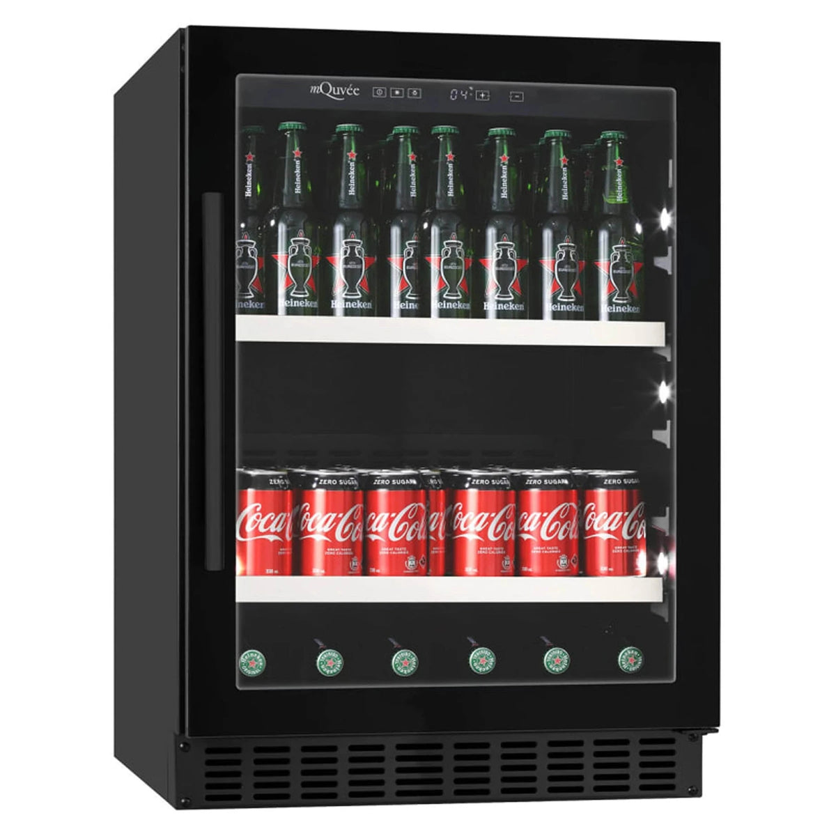 Frigorífico para cerveja mQuvée BeerServer 60 Anthracite Black, vista 3