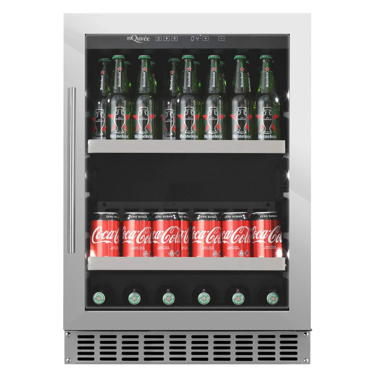 Frigorífico para cerveja mQuvée BeerServer 60 Stainless