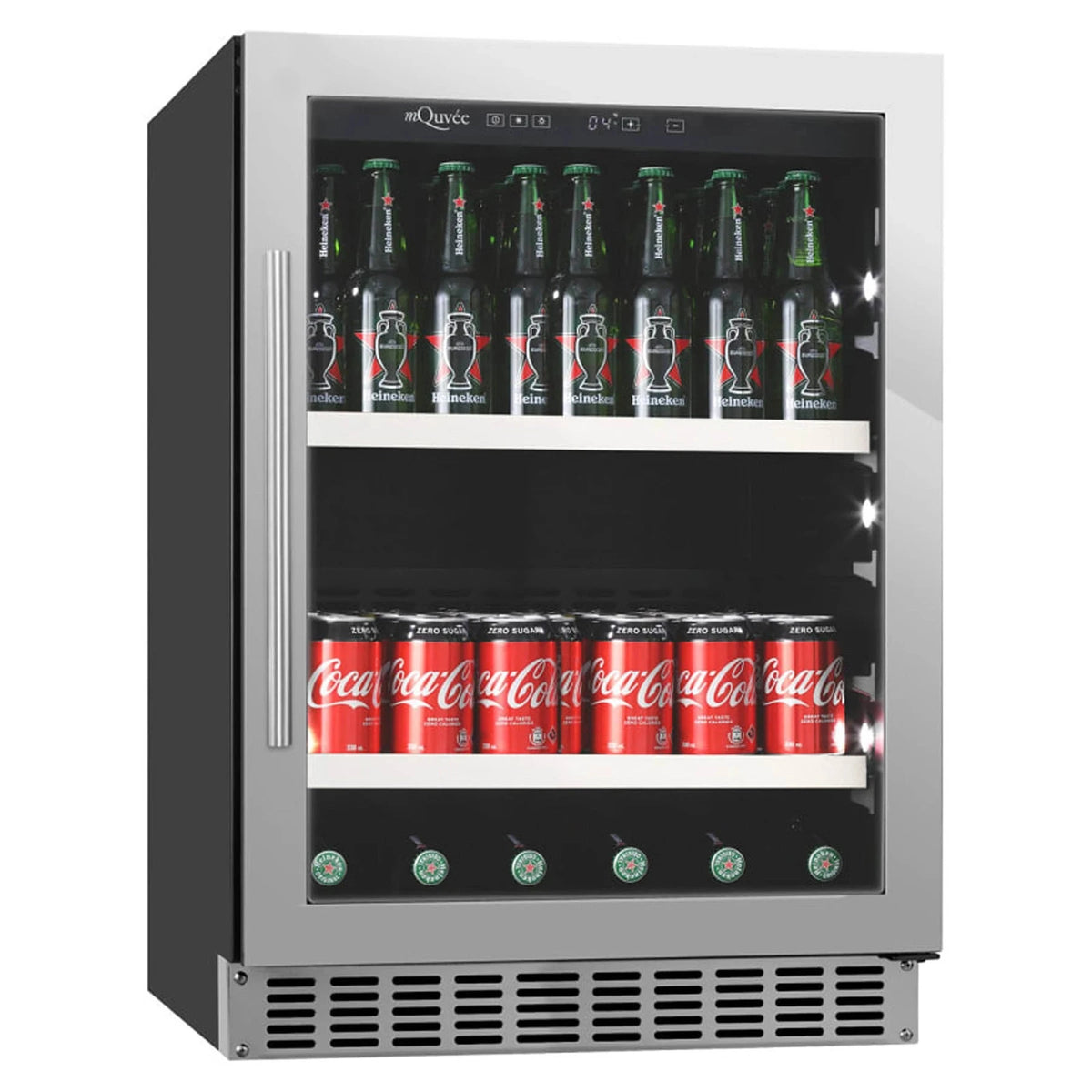Frigorífico para cerveja mQuvée BeerServer 60 Stainless, vista 4