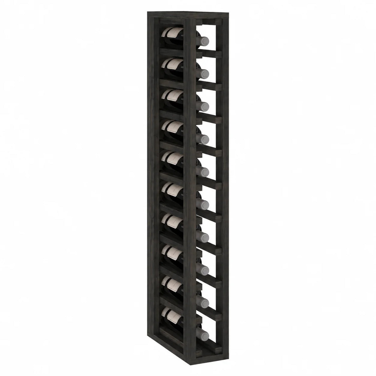 Garrafeira para 10 garrafas Expovinalia Canedo Godello 2031 – Pinho preto – BX2031