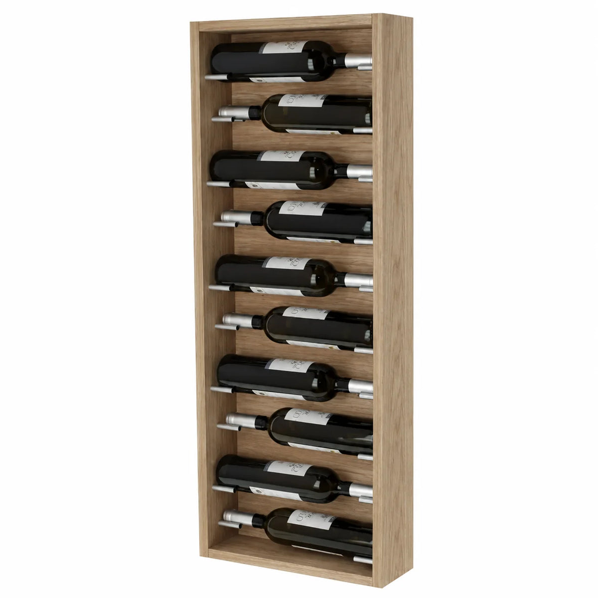 Garrafeira para 10 garrafas Expovinalia Trofeo Godello 9188 – Carvalho natural – ER9188