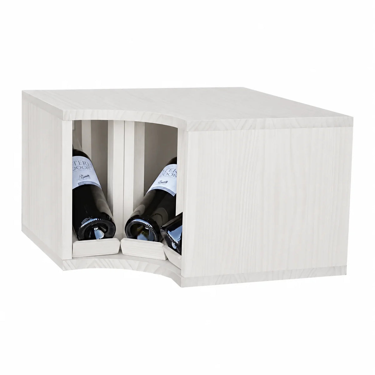 Garrafeira para 3 garrafas Expovinalia Villafranca Godello 2295 – Pinho branco – EW2295