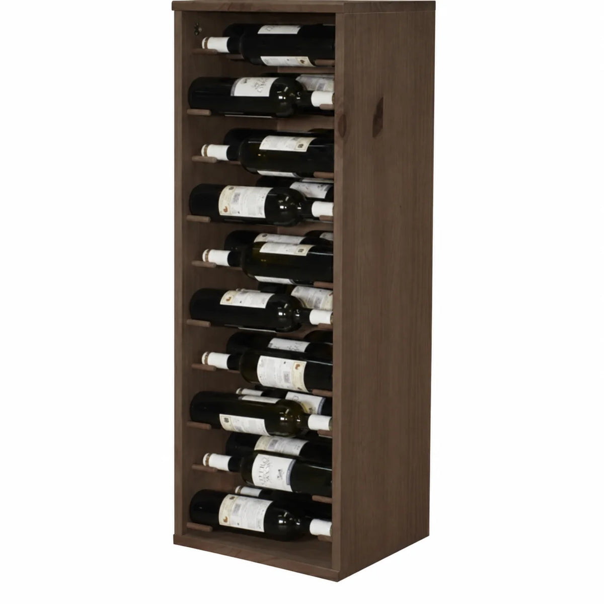 Garrafeira para 30 garrafas Expovinalia Godello 9223 – Pinho escuro – HX9223