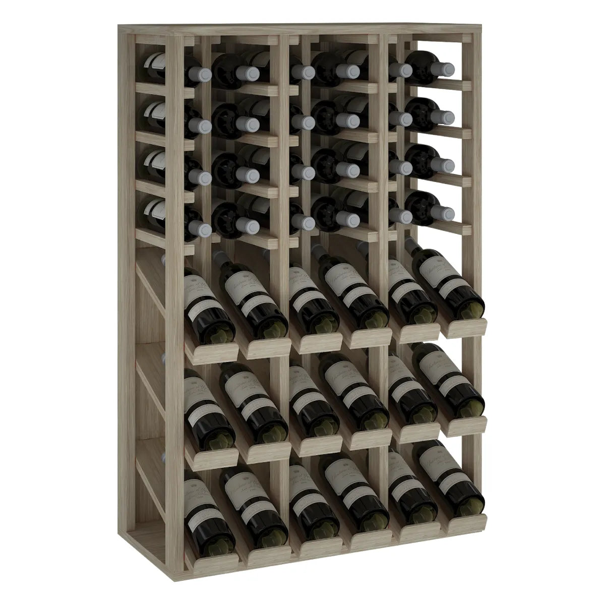 Garrafeira para 36 garrafas Expovinalia Villafranca Godello 2091 – Carvalho natural – ER2091