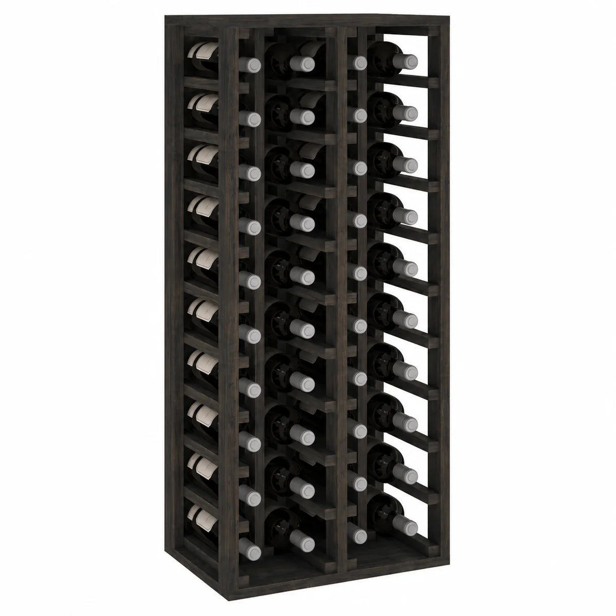 Garrafeira para 40 garrafas Expovinalia Canedo Godello 2034 – Pinho preto – BX2034