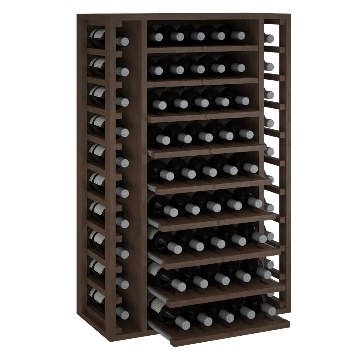 Garrafeira para 65 garrafas Expovinalia Arganza Godello 2540 – Pinho escuro – HX2540