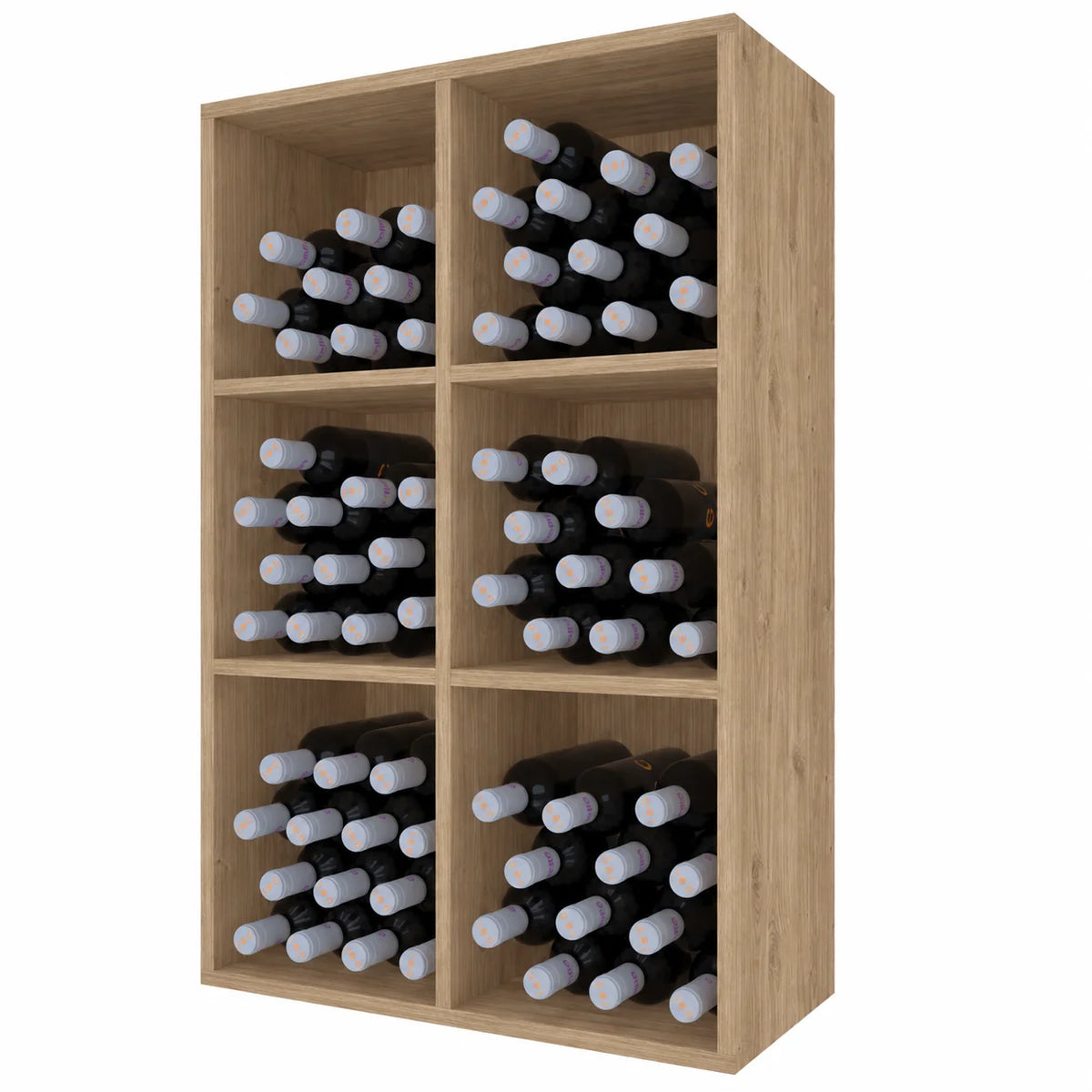 Garrafeira para 90 garrafas Expovinalia Corullón Godello 2526 – Carvalho natural – ER2526
