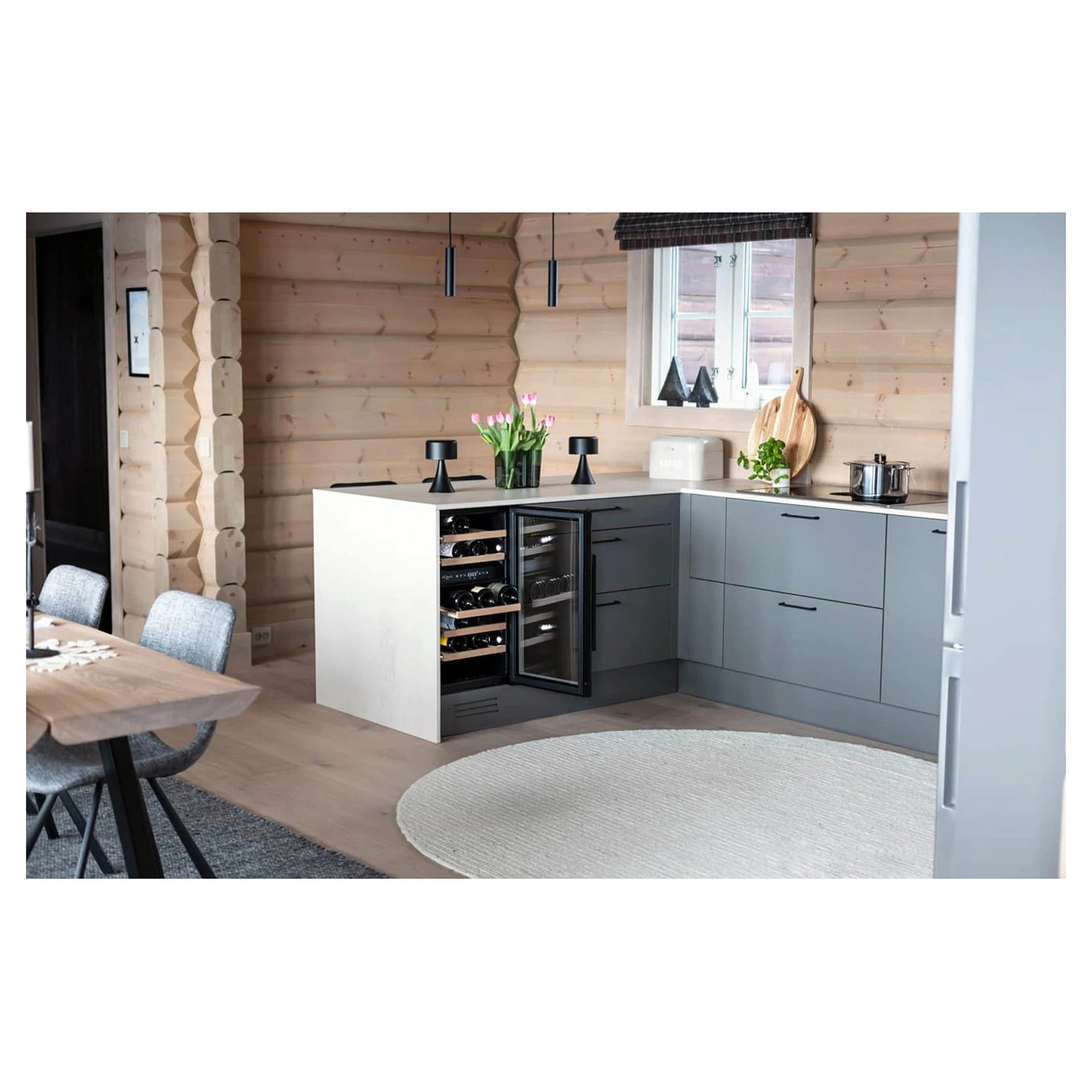 Cave de vinho 28 garrafas mQuvée WineCave 700 40D Modern