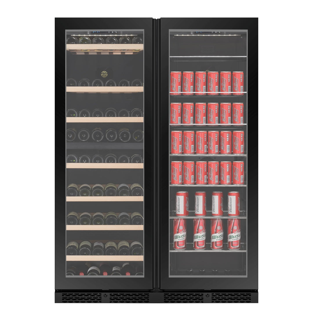 Cave de vinho & frigorífico de bebidas CELLA WBV163D Black