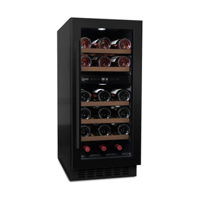 Vinoteca 28 botellas mQuvée WineCave 700 40D Anthracite Black